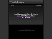 Tablet Screenshot of enabledgames.com.au